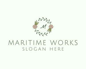 Floral Event Styling Lettermark logo design