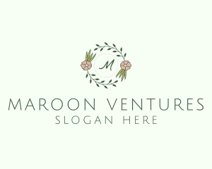 Floral Event Styling Lettermark logo design