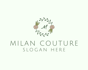 Floral Event Styling Lettermark logo design