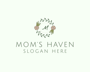 Floral Event Styling Lettermark logo design