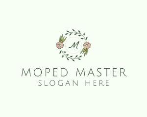 Floral Event Styling Lettermark logo design