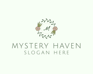 Floral Event Styling Lettermark logo design