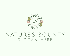 Floral Event Styling Lettermark logo design