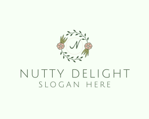 Floral Event Styling Lettermark logo design