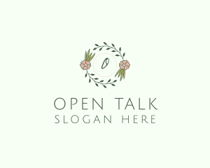 Floral Event Styling Lettermark logo design