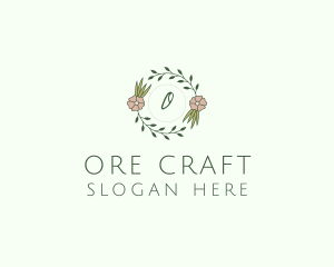 Floral Event Styling Lettermark logo design