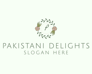 Floral Event Styling Lettermark logo design