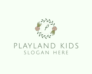 Floral Event Styling Lettermark logo design