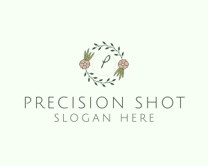 Floral Event Styling Lettermark logo design