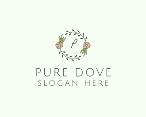 Floral Event Styling Lettermark logo design