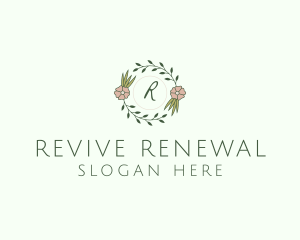 Floral Event Styling Lettermark logo design