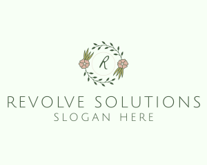 Floral Event Styling Lettermark logo design