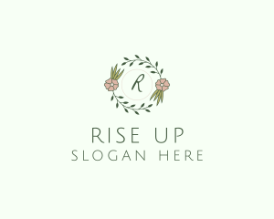 Floral Event Styling Lettermark logo design