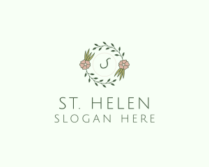 Floral Event Styling Lettermark logo design