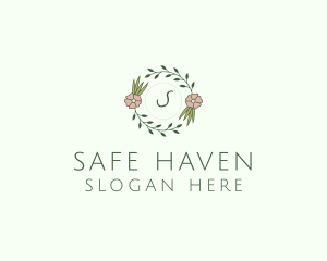 Floral Event Styling Lettermark logo design