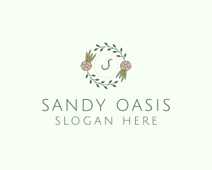 Floral Event Styling Lettermark logo design