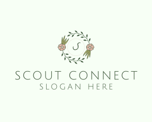 Floral Event Styling Lettermark logo design