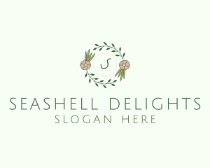 Floral Event Styling Lettermark logo design