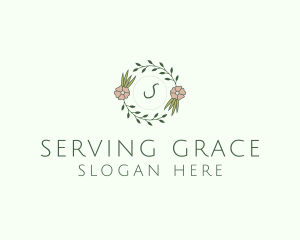 Floral Event Styling Lettermark logo design