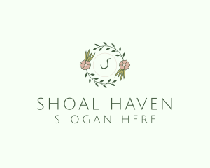 Floral Event Styling Lettermark logo design