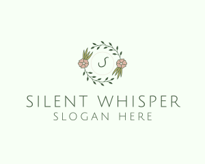 Floral Event Styling Lettermark logo design