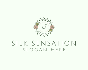 Floral Event Styling Lettermark logo design