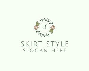 Floral Event Styling Lettermark logo design