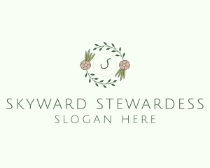 Floral Event Styling Lettermark logo design