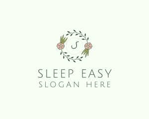 Floral Event Styling Lettermark logo design