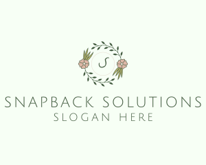 Floral Event Styling Lettermark logo design