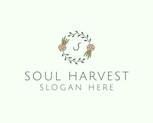 Floral Event Styling Lettermark logo design