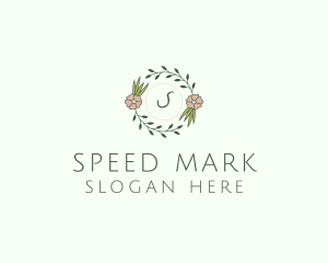 Floral Event Styling Lettermark logo design