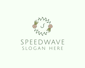 Floral Event Styling Lettermark logo design