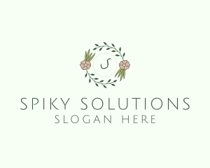 Floral Event Styling Lettermark logo design