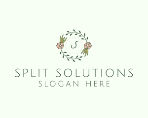 Floral Event Styling Lettermark logo design