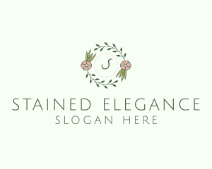 Floral Event Styling Lettermark logo design