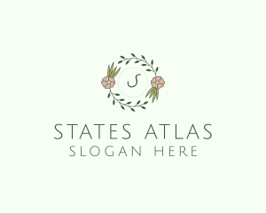 Floral Event Styling Lettermark logo design