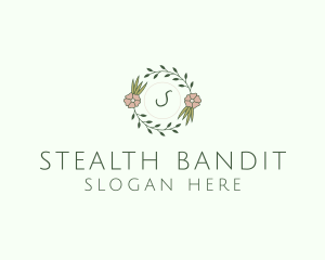 Floral Event Styling Lettermark logo design