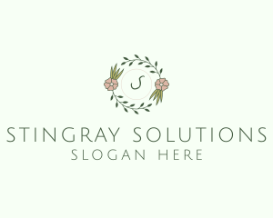 Floral Event Styling Lettermark logo design