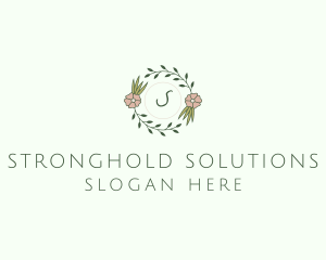 Floral Event Styling Lettermark logo design