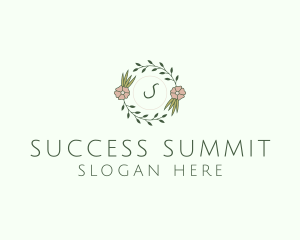 Floral Event Styling Lettermark logo design