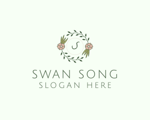 Floral Event Styling Lettermark logo design