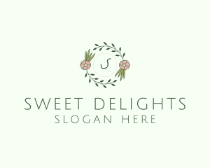 Floral Event Styling Lettermark logo design