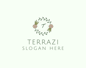 Floral Event Styling Lettermark logo design