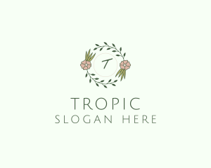 Floral Event Styling Lettermark logo design