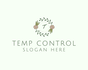 Floral Event Styling Lettermark logo design