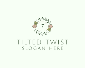 Floral Event Styling Lettermark logo design