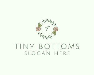 Floral Event Styling Lettermark logo design