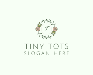 Floral Event Styling Lettermark logo design