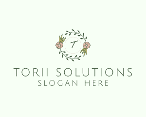 Floral Event Styling Lettermark logo design